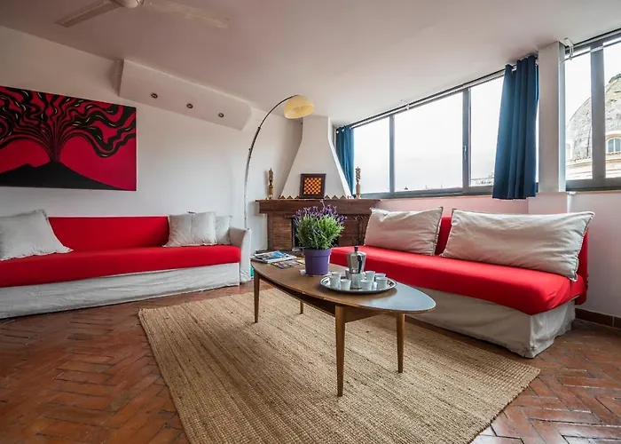 Beauty Of With Panoramic Terrace Bs Appartement Napels